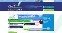 Desktop Screenshot of esmt.sn